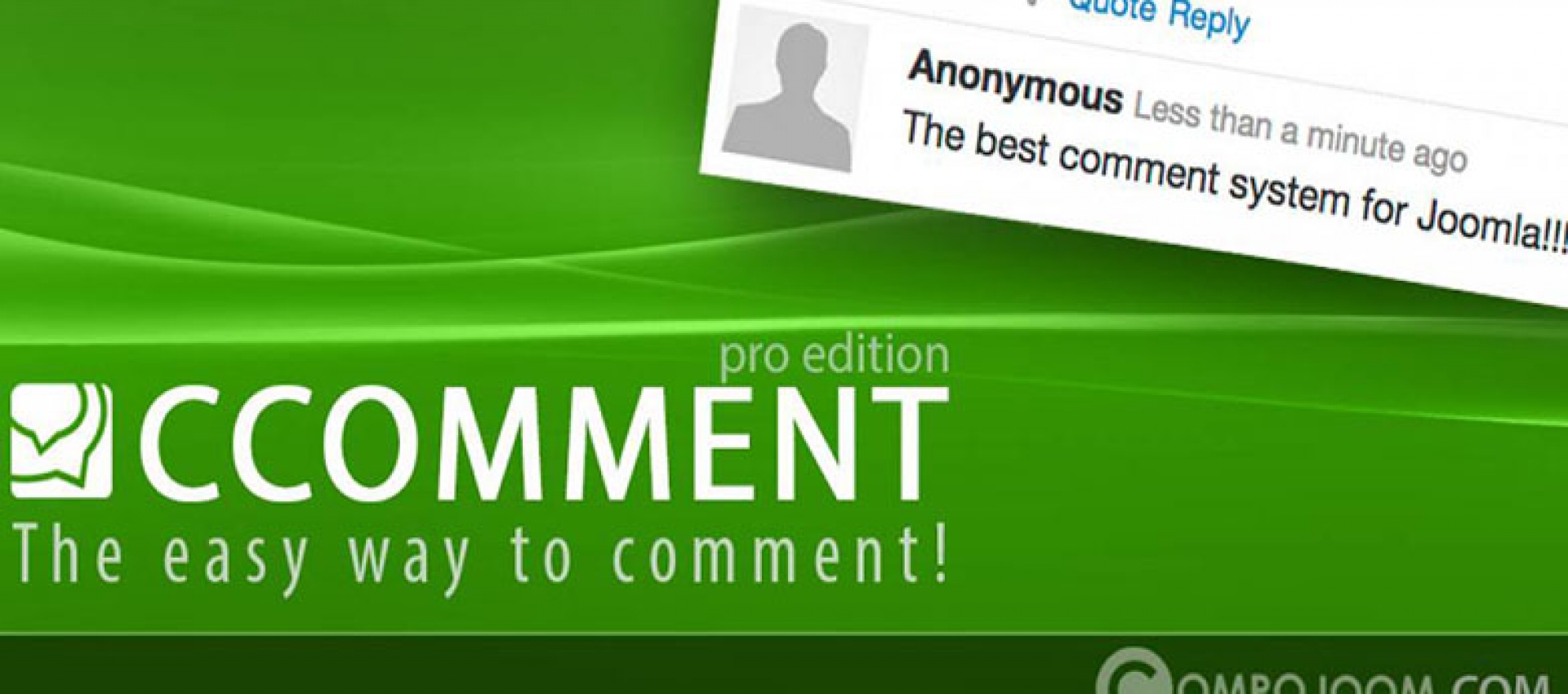 Joomla! Yorum Eklentisi - CComment Pro