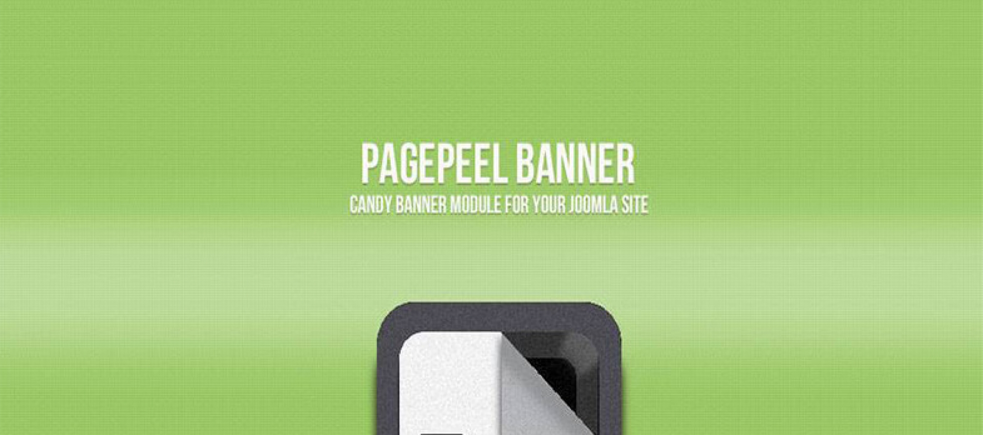 Page Peel Banner Modülü