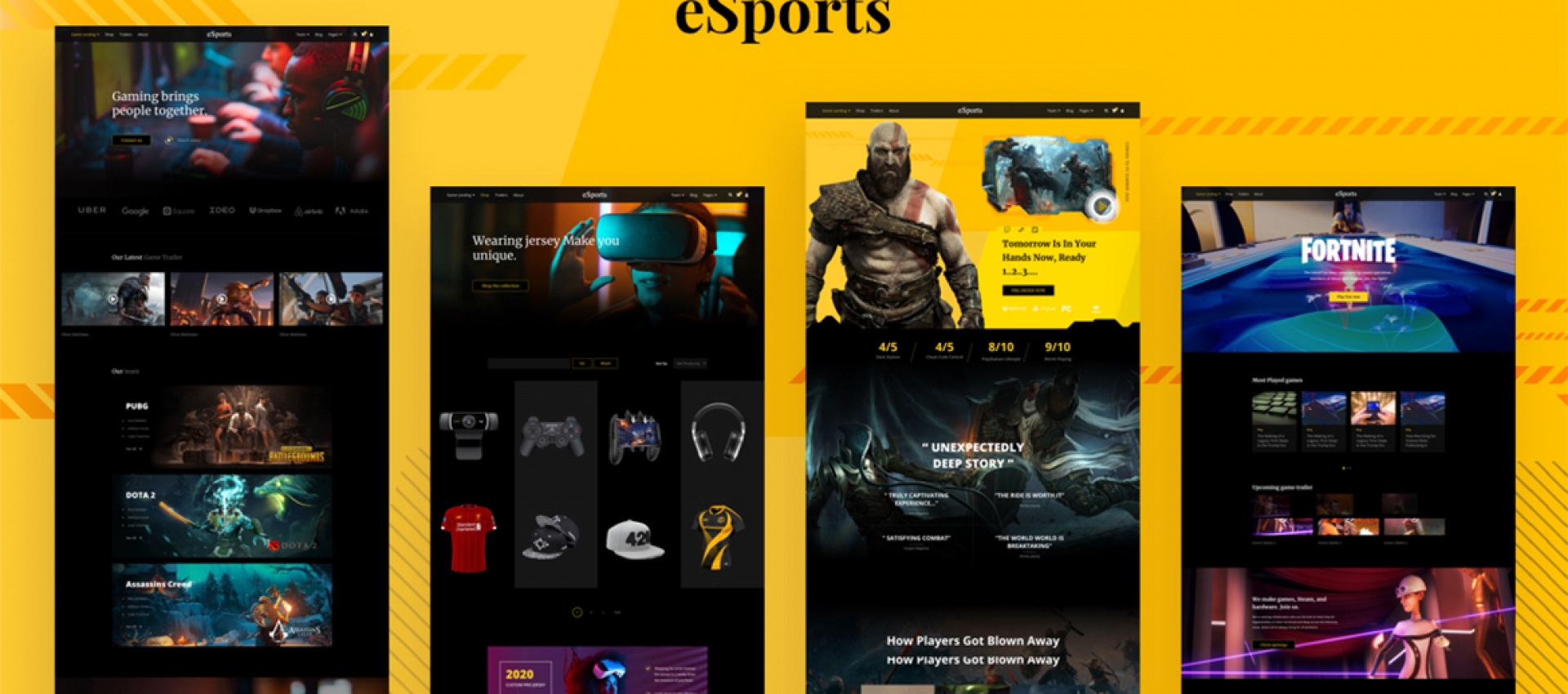 Joomla! Tema - eSports