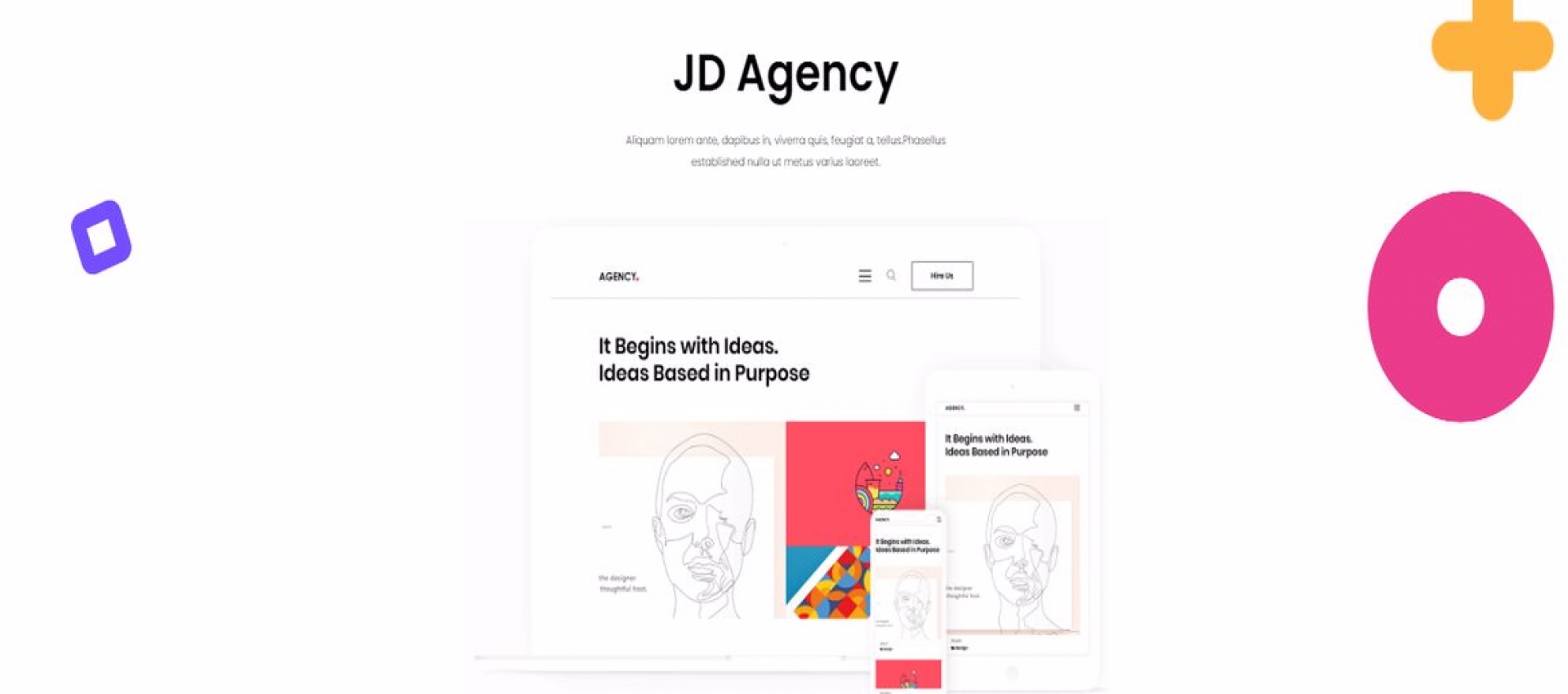 Joomla! Tema - JD Agency