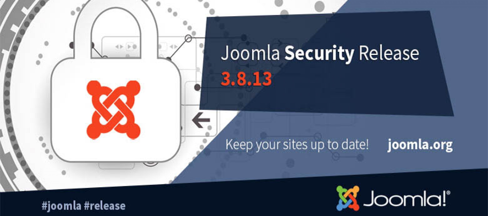 Joomla! 3.8.13 Yayınlandı