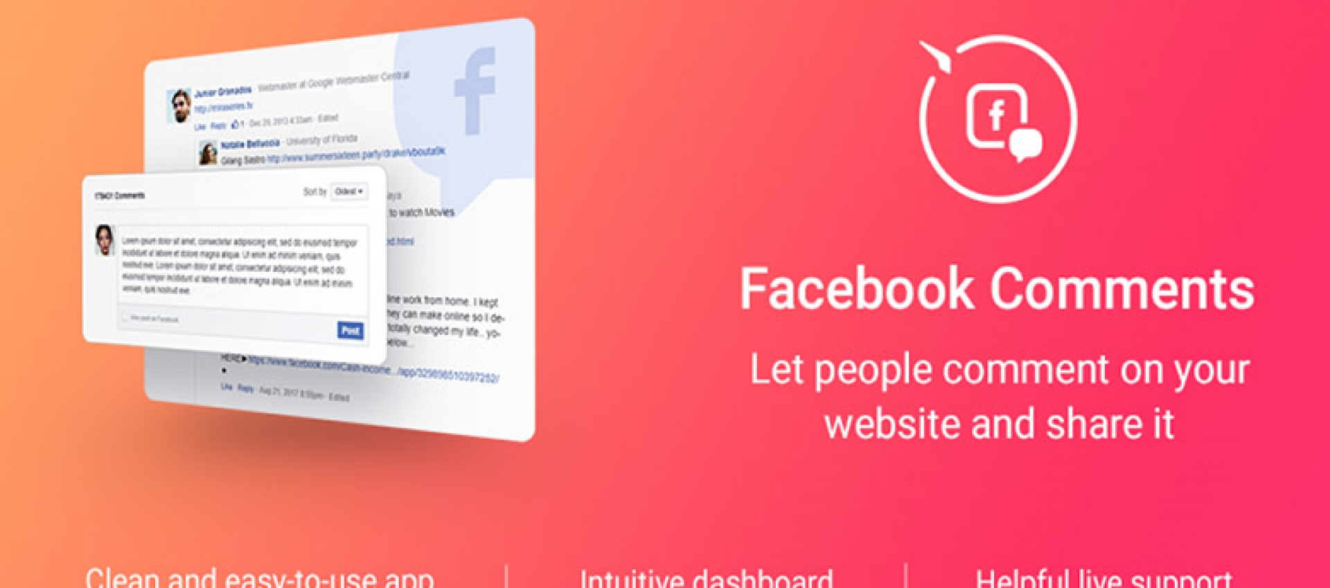 Joomla Yorum Eklentisi - Elfsight Facebook Comments