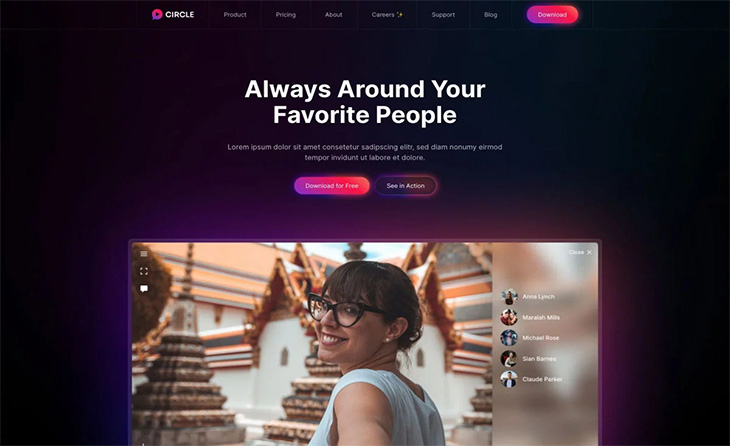 Joomla Tema - Circle