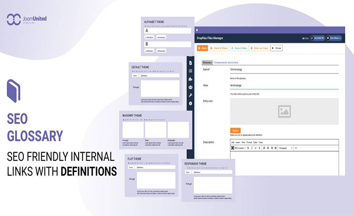 Joomla SEO Sözlüğü Eklentisi - SEO Glossary