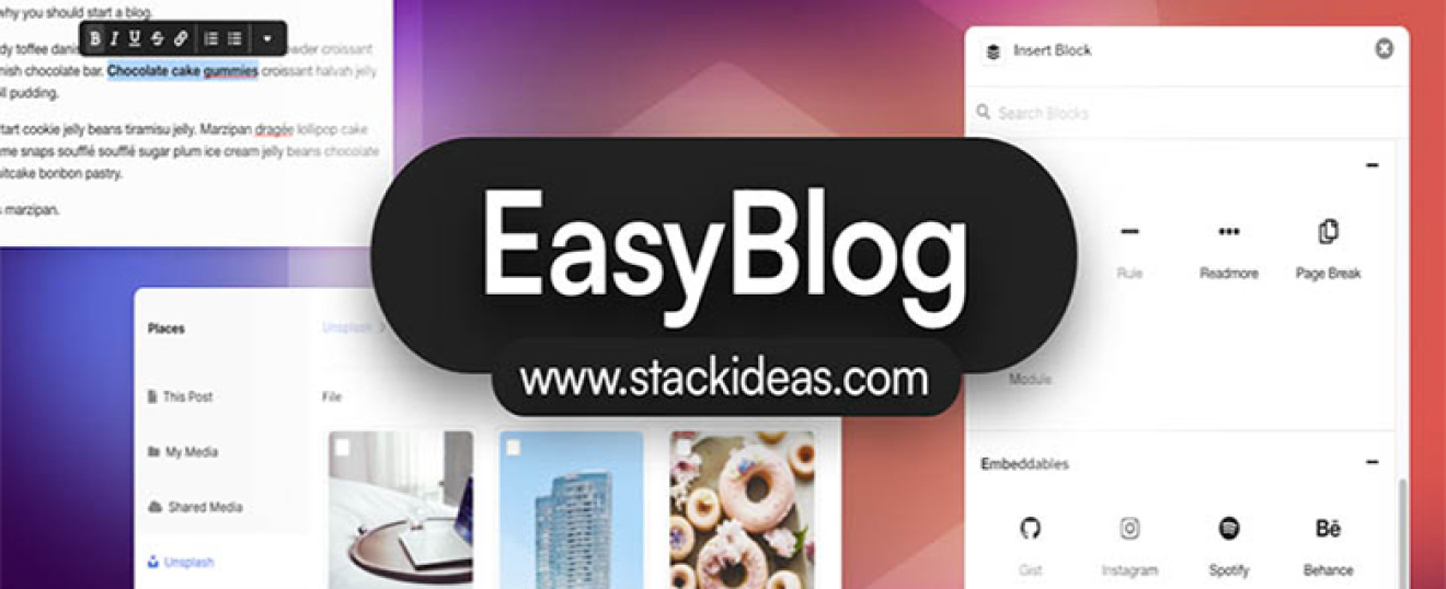 Joomla Blog Uzantısı - EasyBlog