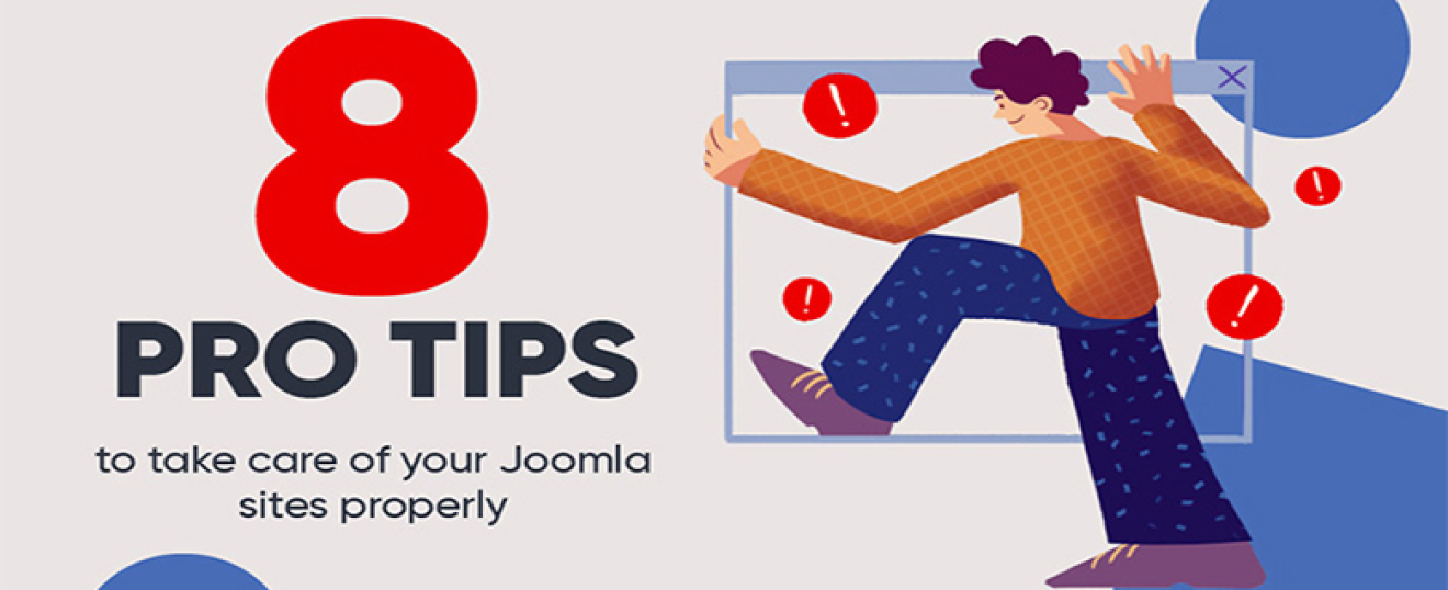 Joomla Sitenize Uygun Şekilde Bakmanız İçin 8 Profesyonel İpucu