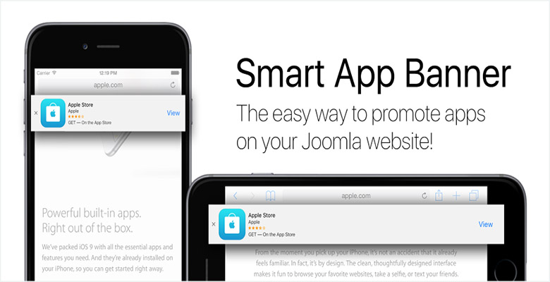 Joomla! Akıllı Uygulama Banner Modülü