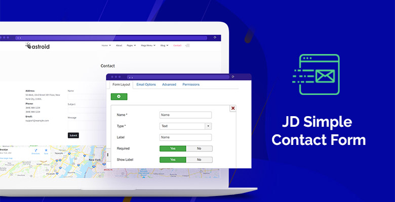 Joomla! İletişim Formu Modülü - JD Simple Contact Form