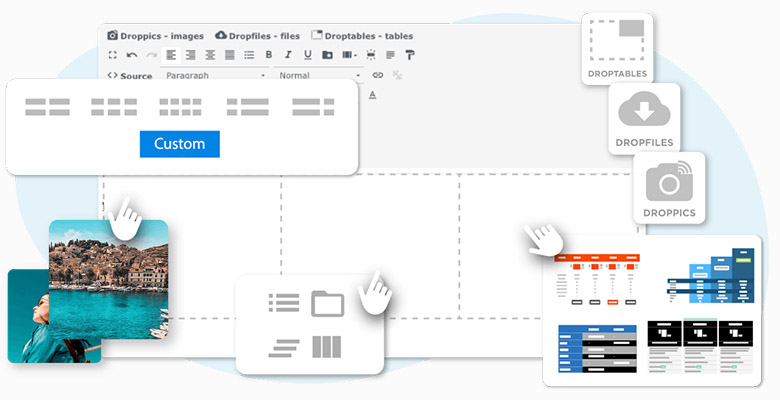 Joomla! Metin ve Kod Editörü - DropEditor