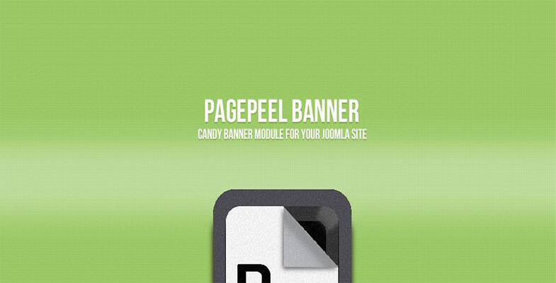 Page Peel Banner Modülü