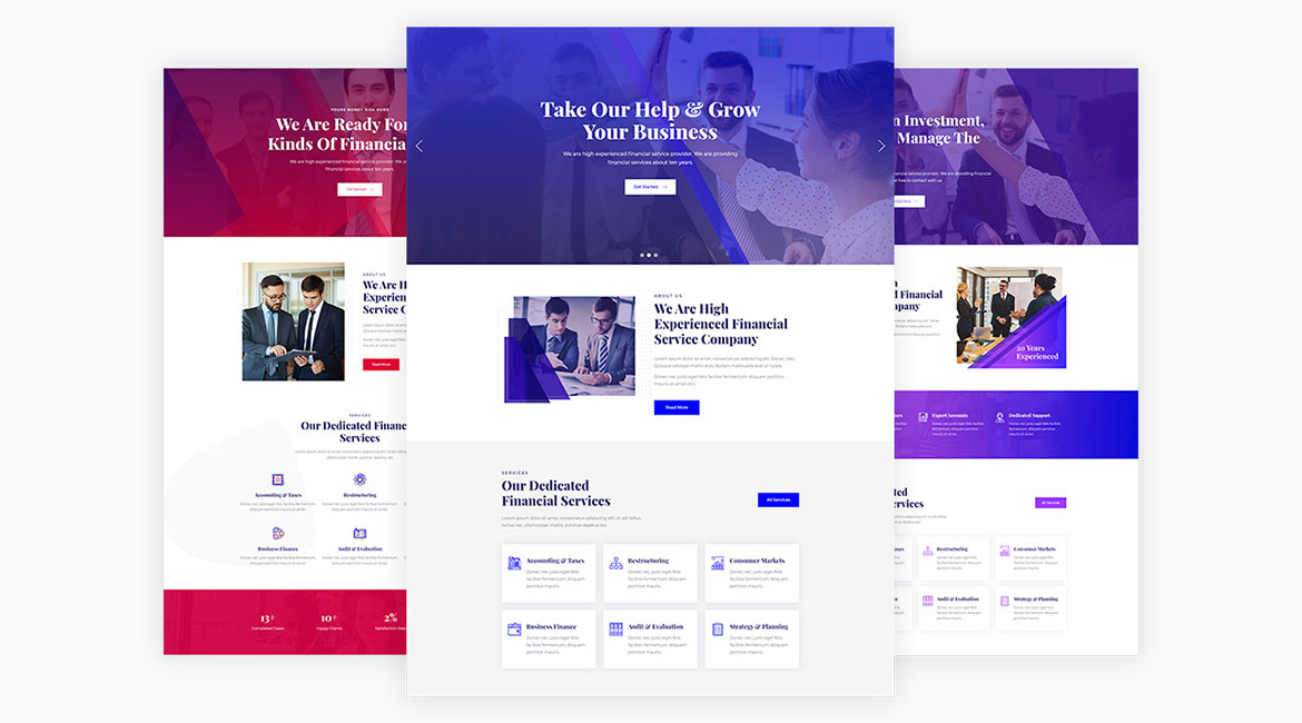 Joomla Tema - Financio