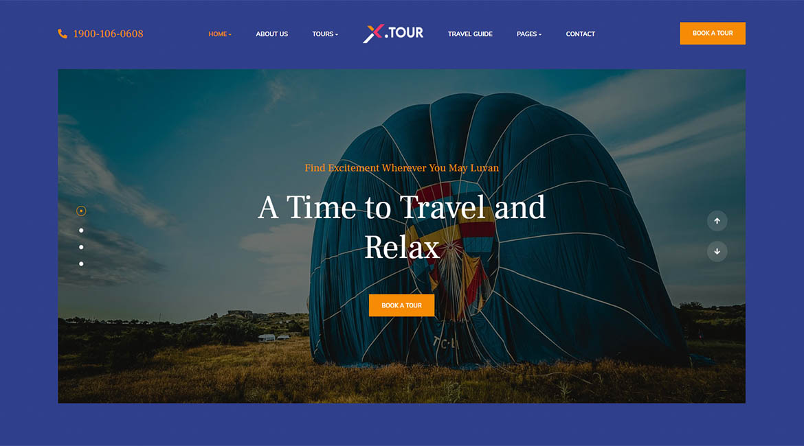 Joomla Tema - JA Tour