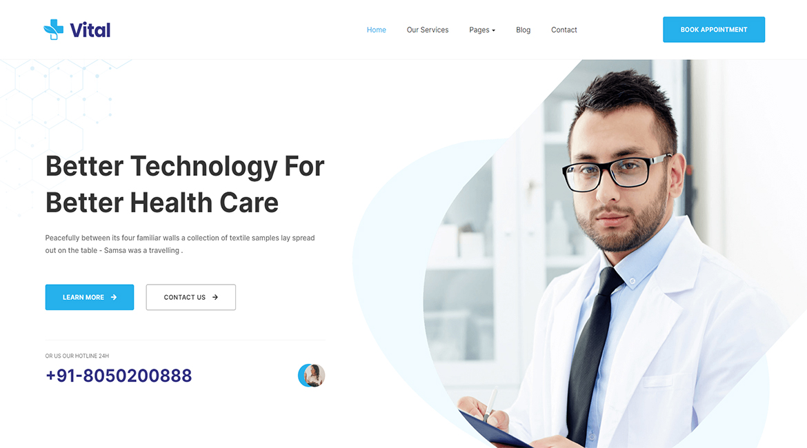 Joomla! Tema - JA Vital