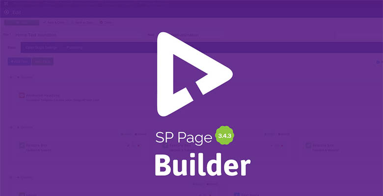 SP Page Builder 3 - Genel Bakış [Arka Uç]