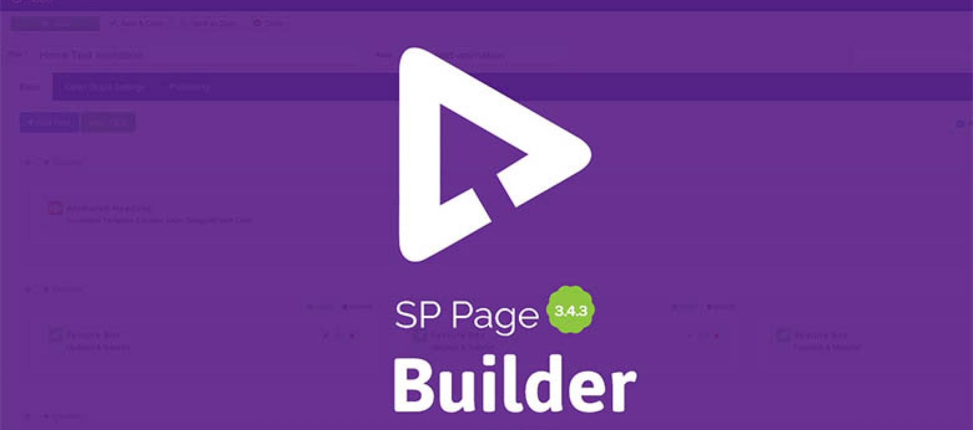 SP Page Builder 3 - Genel Bakış [Arka Uç]