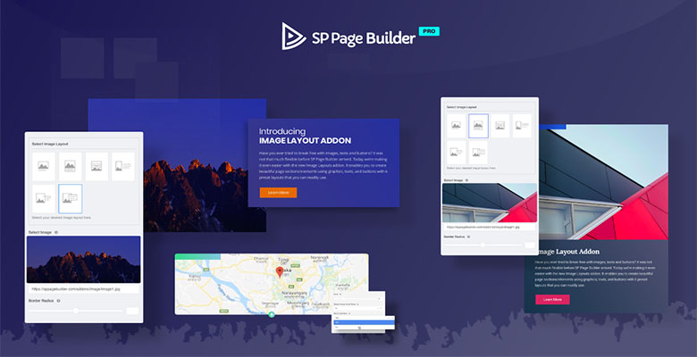 SP Page Builder 3 - Image Layouts Kullanımı