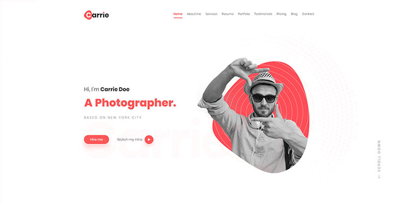 Joomla Tema - JD Carrie