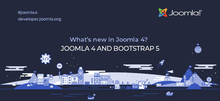 Joomla 4.0 Bootstrap 5 ile Birlikte Gelecek