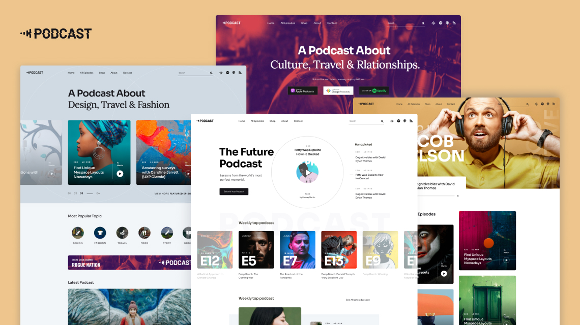 Joomla Tema - Podcast