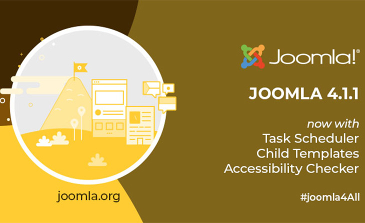 Joomla 4.1.1 ve 3.10.7 Sürümü Yayınlandı