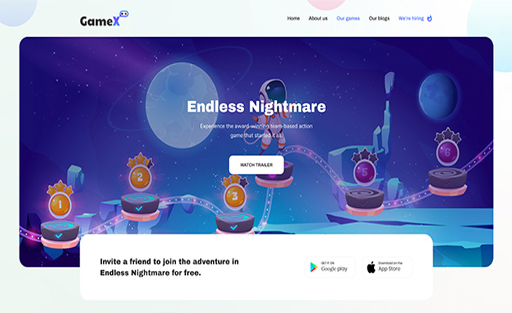 Joomla Tema - JA GameX