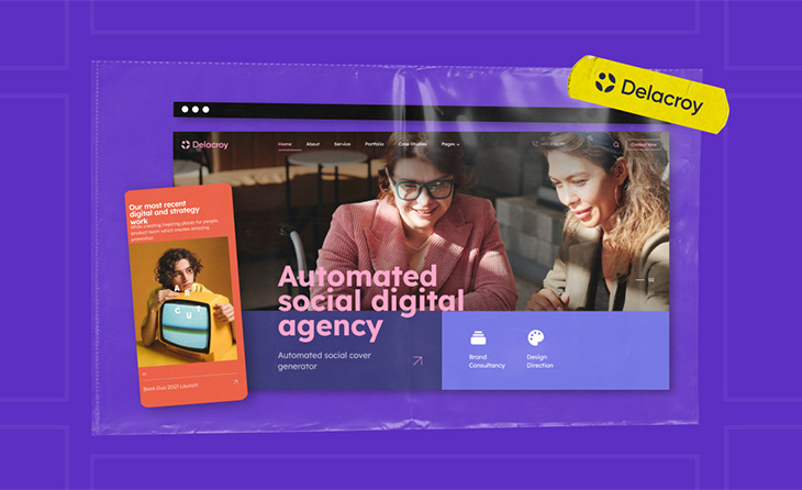 Joomla Tema - Delacroy