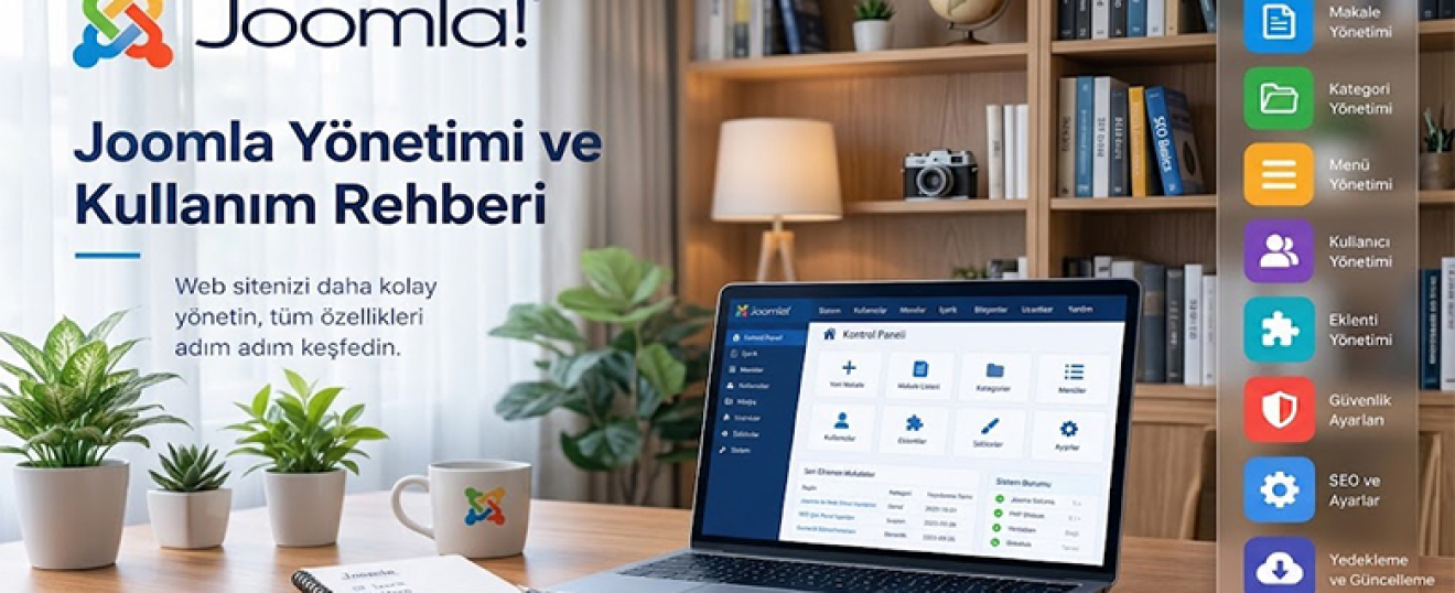 Joomla Yönetimi ve Kullanım Rehberi