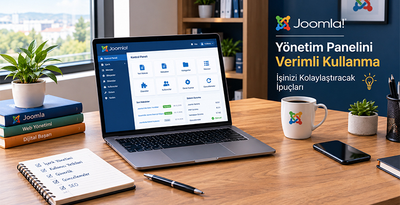 Joomla Yönetim Panelini Verimli Kullanma: İşinizi Kolaylaştıracak İpuçları