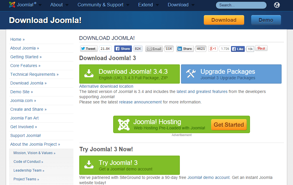 Joomla! Kurulumu