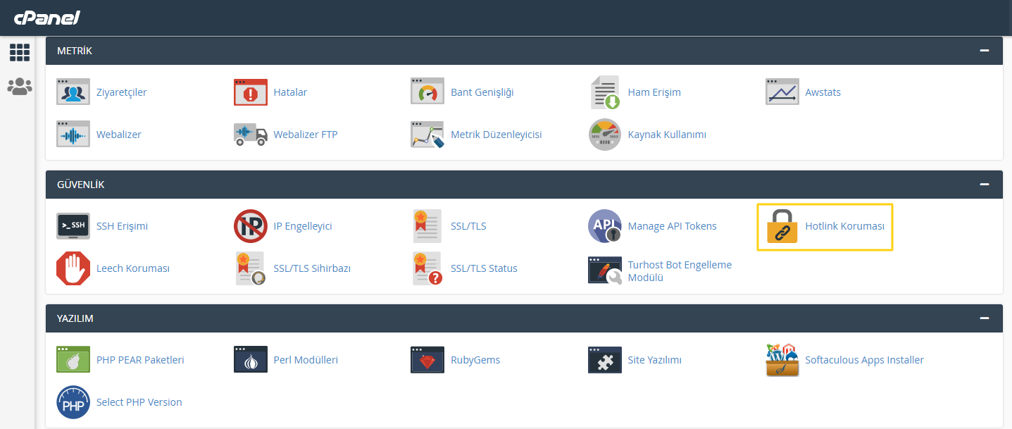 Joomla! Sitenizde Hotlink Nasıl Engellenir?